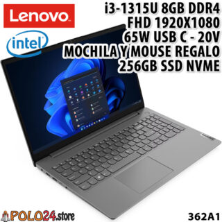 i3 1315U 8GB DDR4 3200MHz 256GB SSD NVME LAPTOP LENOVO G4 IRU 15.6" FHD Intel ID362
